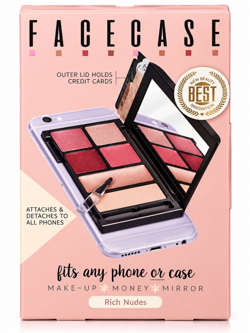 Face Case Portable Makeup Accessory